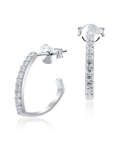 Fashion Ear Stud With CZ Crystal STS-3223